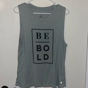 Cute thick strapped tank top